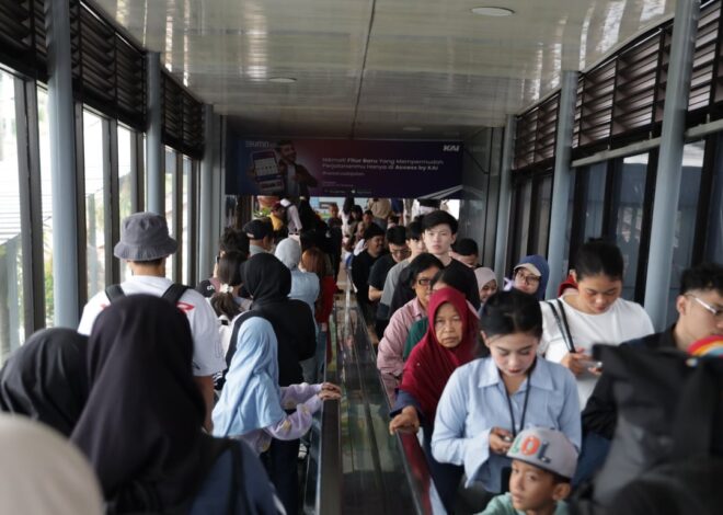 Tiket KA Lebaran 2026 dan Tiket Diskon 30% KA Ekonomi Komersial dari Daop 2 Bandung Terus Diminati