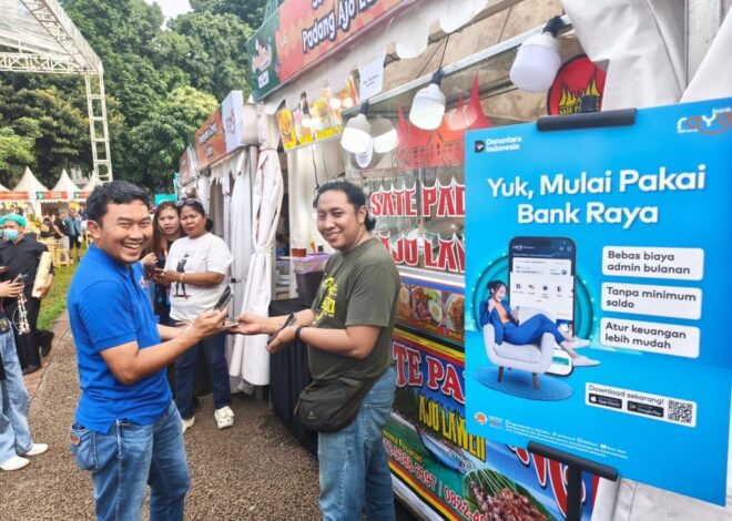 Bank Raya Sponsori Sundown Markette Festival di GBK, Geliatkan Pertumbuhan UMKM Digital yang Berdaya Saing di Momen Ramadan
