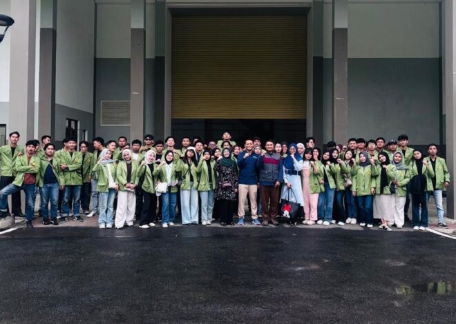 Mahasiswa Universitas Perjuangan Tasikmalaya Melakukan Kunjungan Kuliah Kerja ke PLTA Jatigede