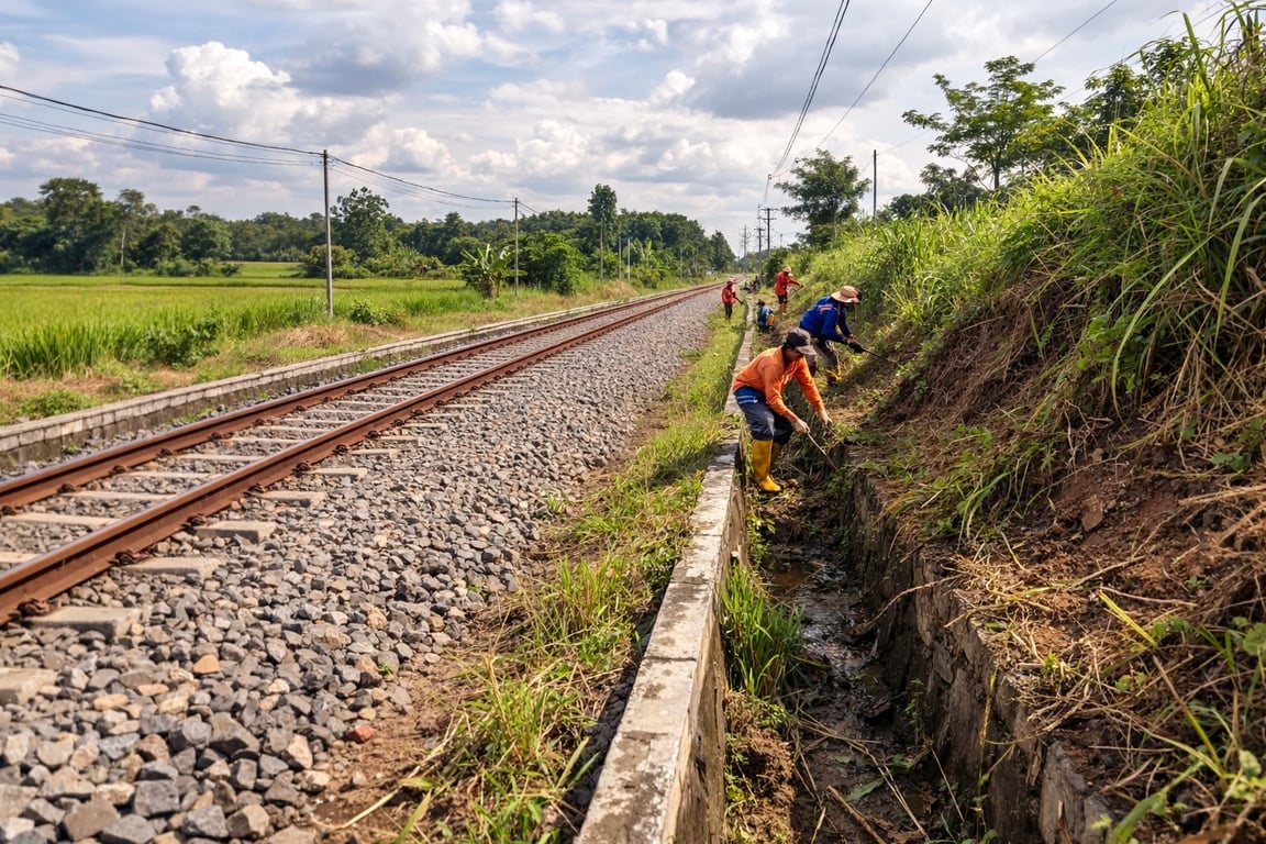 Antisipasi Cuaca Ekstrem, KAI Daop 9 Jember Perkuat Infrastruktur dan Siagakan Petugas Ekstra