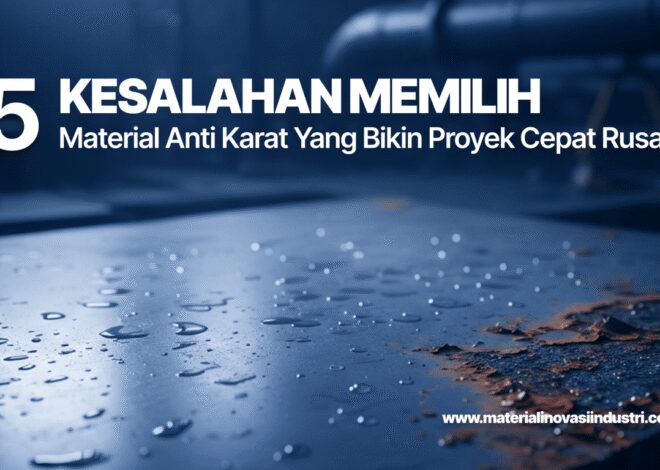 5 Kesalahan Memilih Material Anti Karat yang Bikin Proyek Cepat Rusak