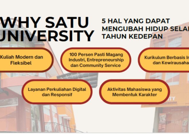 Kenapa Harus Kuliah di SATU University? Ini Alasannya!