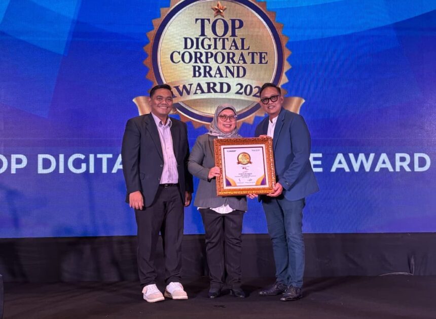 KAI Logistik Raih Penghargaan 8th Top Digital Corporate Brand Award 2026
