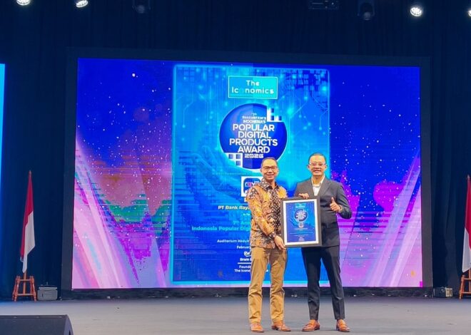 Bank Raya Raih Penghargaan Indonesia Popular Digital Product Awards 2026, Perkuat Posisi sebagai Bank Digital Pilihan Masyarakat