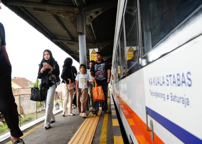 Mudik Lebaran Lebih Nyaman, KAI Divre IV Tambah Kapasitas KA Kuala Stabas