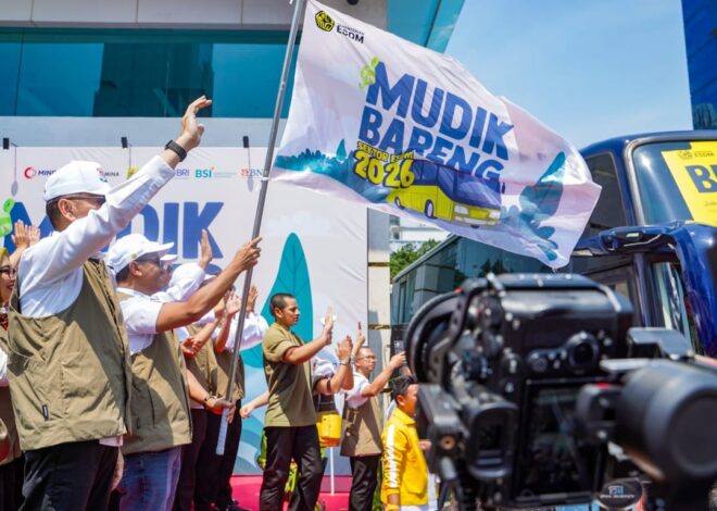 Mudik Aman & Nyaman, MIND ID Berangkatkan 1.700 Pemudik