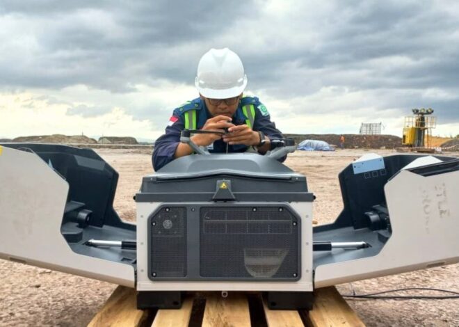 Survei Stockpile dan Pemantauan Lereng Tambang Otomatis dengan DJI Dock 3