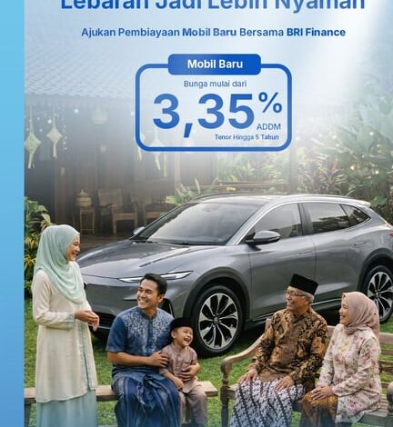 Sambut Lebaran, BRI Finance Perkuat Akses Pembiayaan Mobil Baru untuk Perjalanan yang Lebih Berkualitas