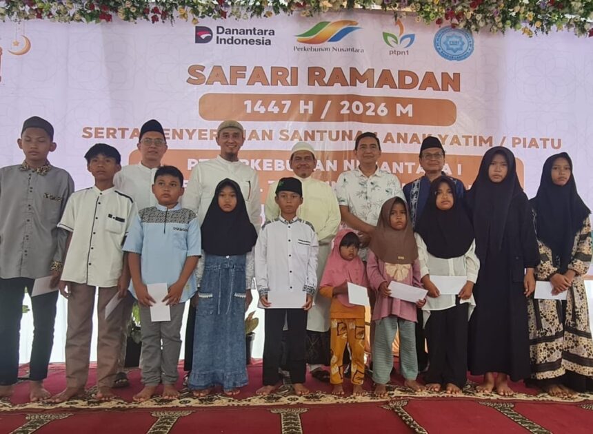 Holding Perkebunan Nusantara Perkuat Kebersamaan Lewat Safari Ramadan PTPN I Regional 7 di Tulungbuyut