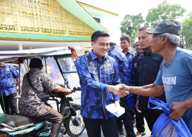 Ramadan Berkah Jelang Lebaran, KOMBAT Sumut Berbagi Taliasih dan Bingkisan untuk Ribuan Warga