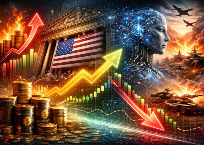 Pasar Global Mixed: Inflasi, AI, dan Geopolitik Tekan Wall Street