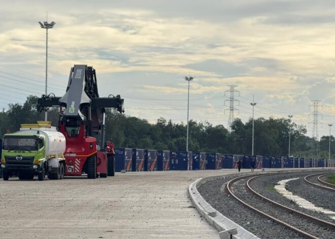KAI Logistik Operasikan Container Yard 2 Merapi , Perkuat Akselerasi Distribusi Energi Nasional hingga 3 Juta Ton per Tahun