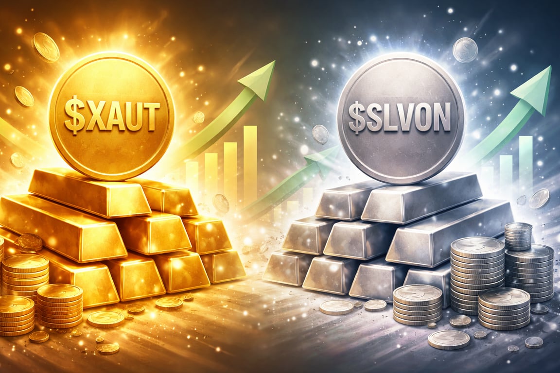 Bittime Catatkan Lonjakan Transaksi Emas $XAUT dan $SLVON di Tengah Meredanya Ketegangan Perang Iran