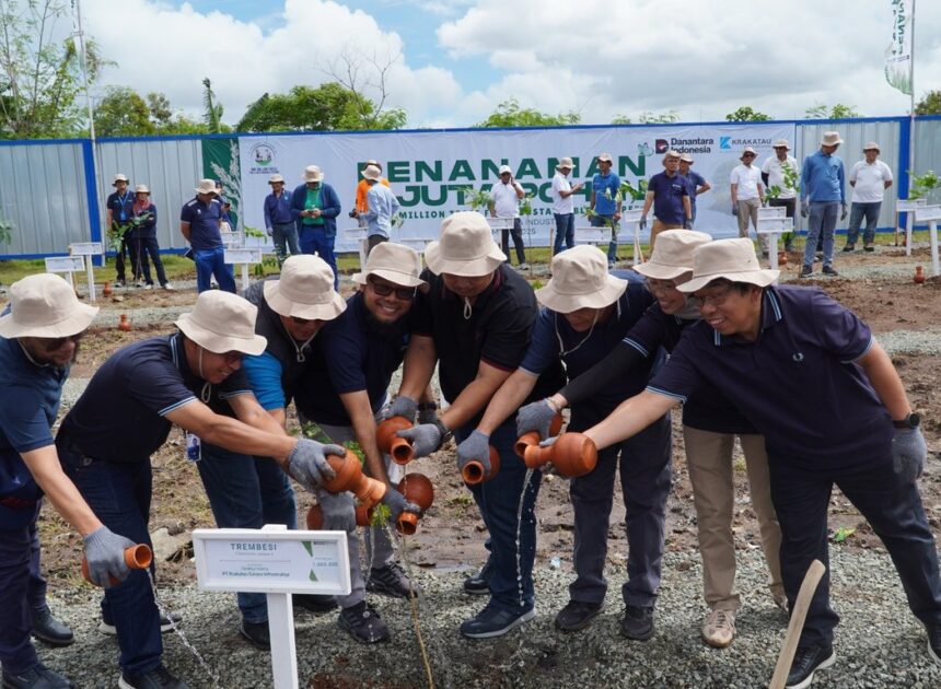 PT Krakatau Tirta Industri Tegaskan Komitmen ESG melalui Program Satu Juta Pohon