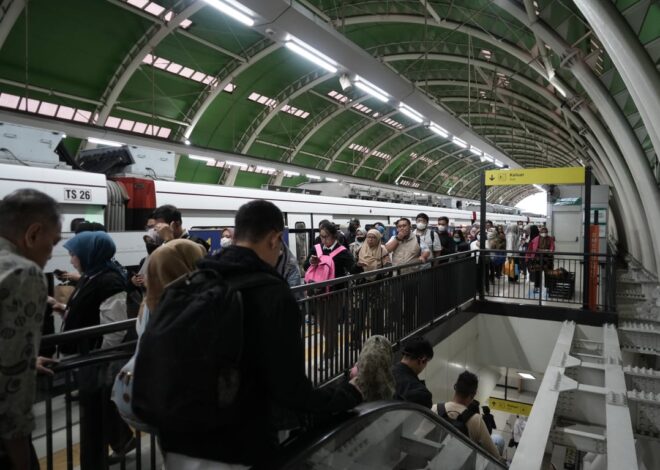 Libur Lebaran 2026, Pengguna LRT Jabodebek Meningkat 33 Persen Dibanding 2025