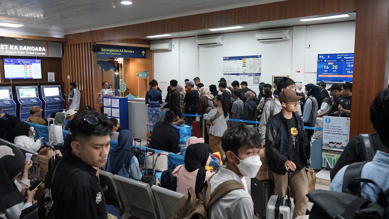 KAI Bandara Layani 134 Ribu Penumpang KA Bandara YIA Selama Masa Angkutan Lebaran 2026