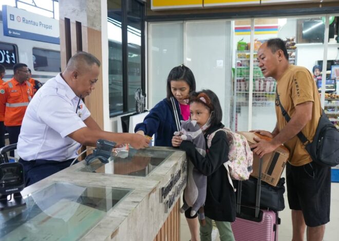 KAI Sumatera Utara Sediakan 231 Ribu Kursi Lebaran 2026, Tiket Masih Tersedia Luas