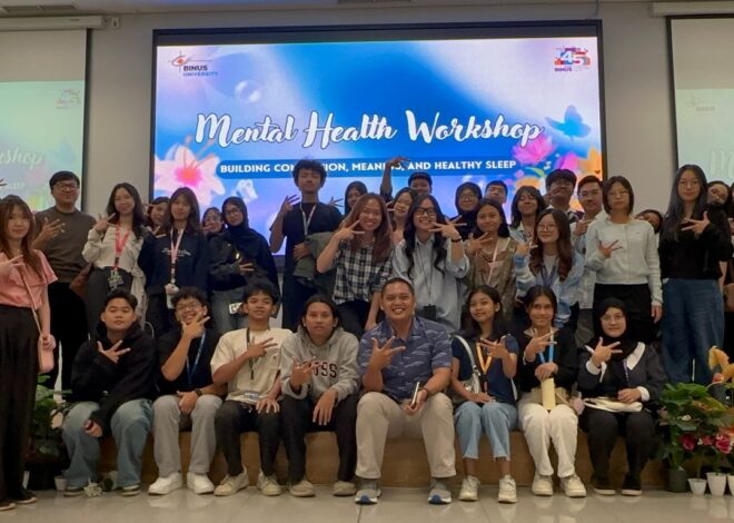 BINUS @Malang Hadirkan Workshop untuk Kesehatan Mental dan Performa Akademik