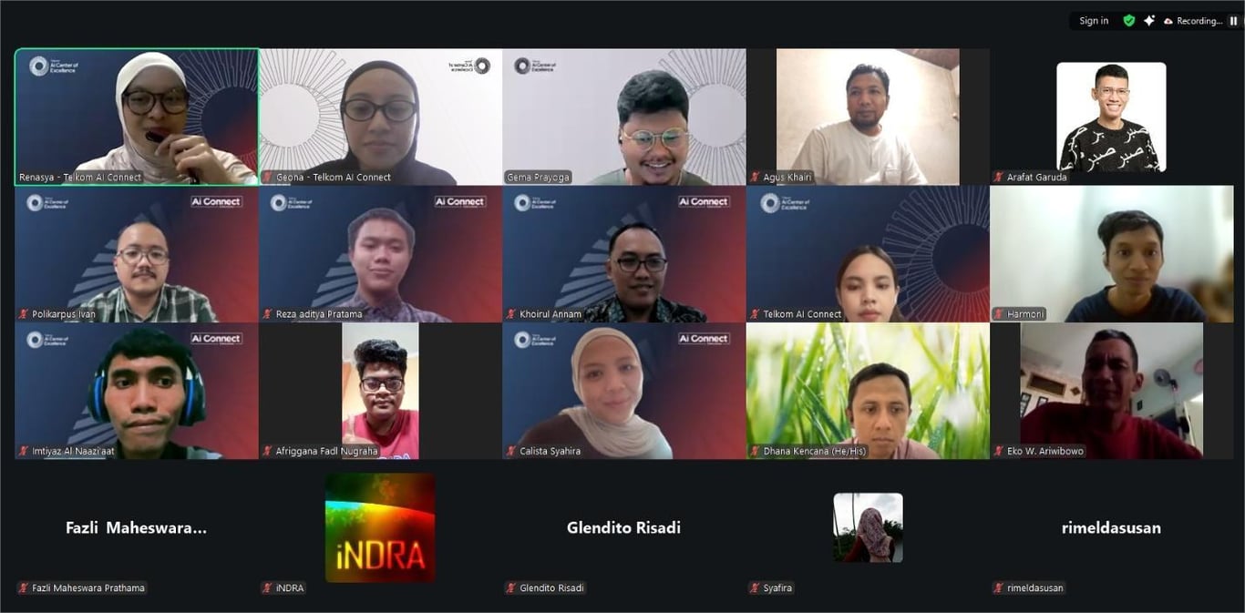 Telkom AI Center Dukung Integrasi AI Untuk Pekerja Gig Melalui Webinar Gig Economy Talks