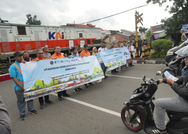 Jelang Angkutan Lebaran 2026, KAI Daop 2 Bandung Fokus Tingkatkan Keselamatan Perjalanan Kereta Api