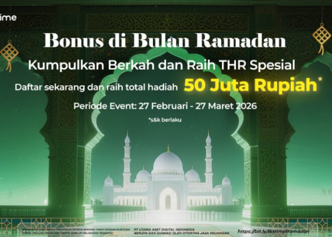 Bittime Ramadan Referral Rewards, Berkah di Tengah Gejolak Volatilitas Pasar