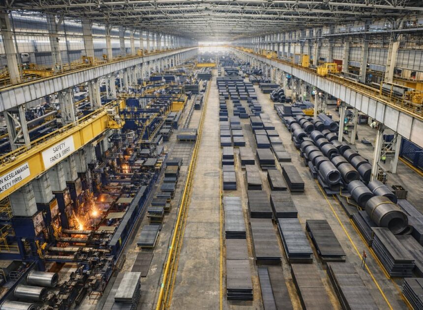 Pertumbuhan Konstruksi 2025 Jadi Sinyal Positif Permintaan Baja,  Krakatau Steel Tangkap Peluang Bisnis