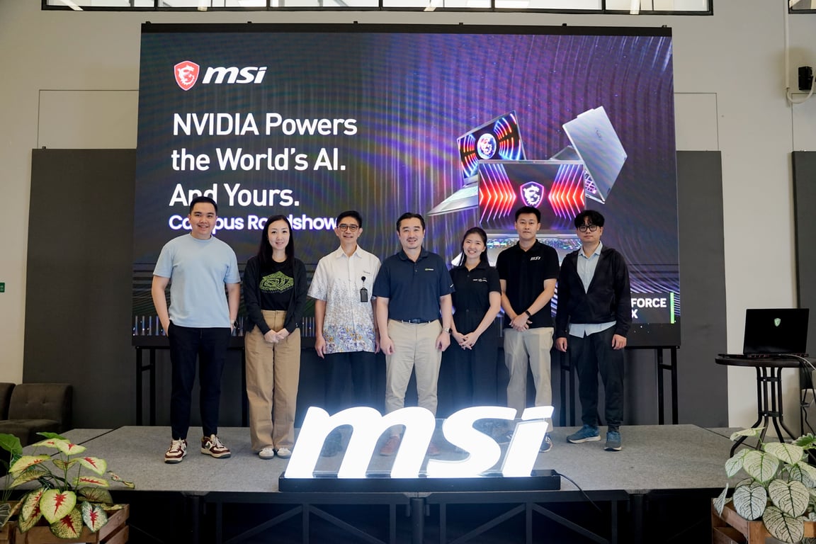 Era AI Makin Cepat, BINUS @Bandung Kolaborasi dengan NVIDIA dan MSI Perkuat Potensi Mahasiswa Untuk Berdaya Saing Global