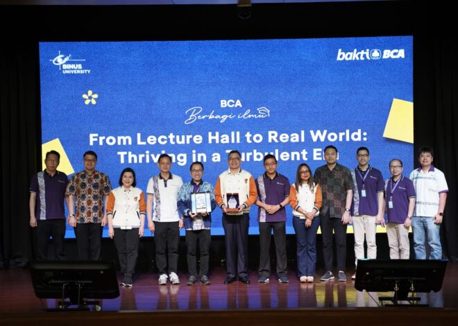 BINUS University Bersama BCA Berbagi Ilmu untuk Kesiapan Karier Binusian