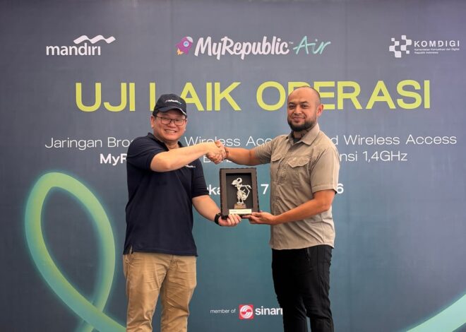 MyRepublic Air Rampungkan Uji Laik Operasi di Palangka Raya, Tandai Kesiapan Ekspansi Nasional Layanan FWA