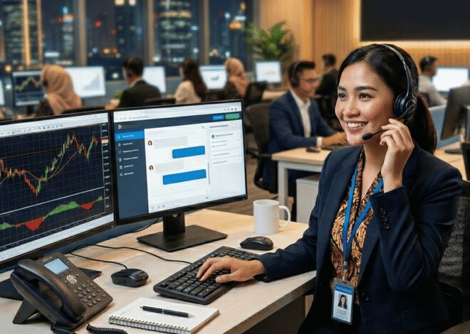 Broker Lokal dengan Layanan 24 Jam Customer Support di Indonesia