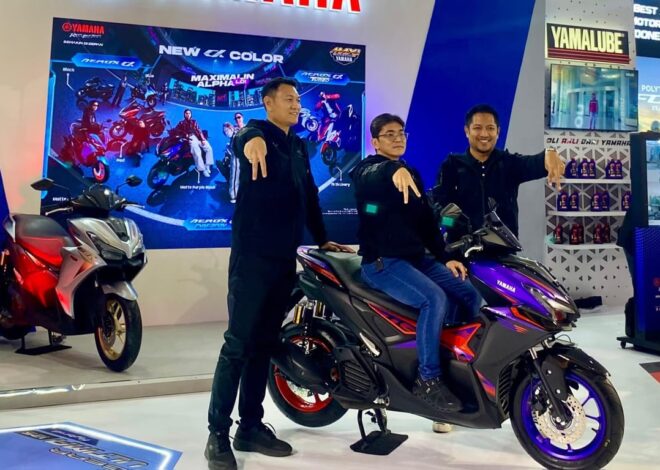 Meluncur di IIMS 2026, AEROX ALPHA Pamerkan Warna & Grafis Anyar yang Anti-Mainstream