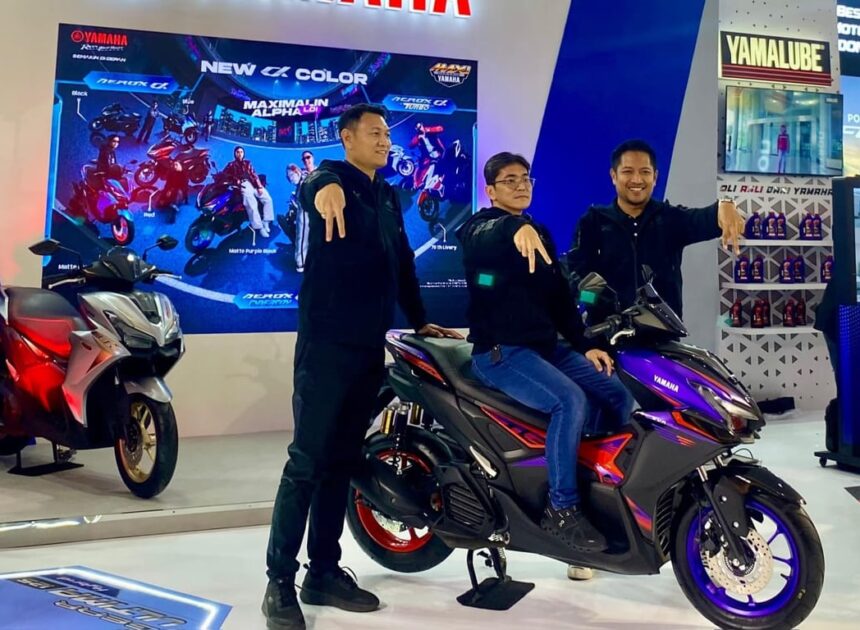 Meluncur di IIMS 2026, AEROX ALPHA Pamerkan Warna & Grafis Anyar yang Anti-Mainstream