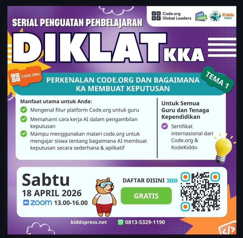 Resmi, Indonesia Punya Perwakilan “Mitra Pemimpin Global” di Bidang Koding dan Kecerdasan Artifisial