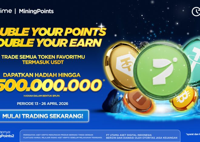 Nilai Tukar Rupiah Terus Melemah, Bittime Hadirkan Mining Points 2.0 #DoubleEarnDoublePoints, dengan Prize Pool lebih dari $30,000