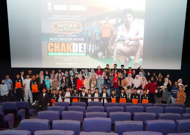 Pemutaran Film Chak De India di Bandung Perkuat Diplomasi India–Indonesia