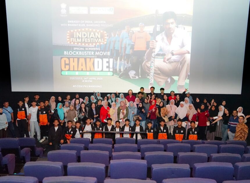 Pemutaran Film Chak De India di Bandung Perkuat Diplomasi India–Indonesia