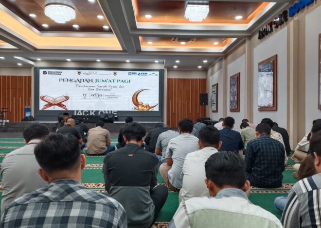Pengajian Rutin Jumat di BRI Region 6 Berlangsung Khidmat dan Penuh Kehangatan