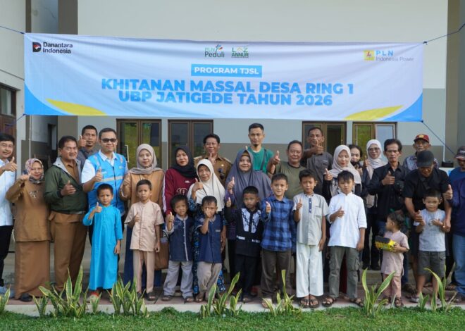 Program TJSL Khitan Massal Desa Ring 1 PLN Indonesia Power UBP Jatigede Tahun 2026