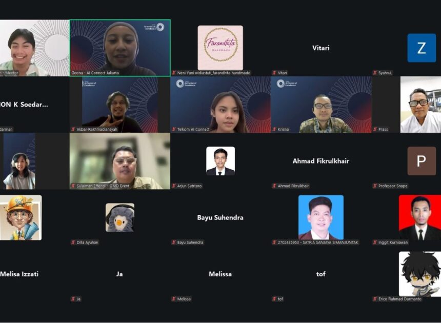 Webinar Telkom AI Center, From Prompt to Motion: Revolusi Baru dalam Pembuatan Konten Video Berbasis AI