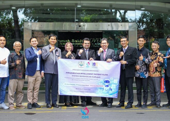 Revolusi Pelayanan Kesehatan Digital: RS Advent Bandung, PT ISM, dan UNM Luncurkan Sistem AI “GoRujuk”
