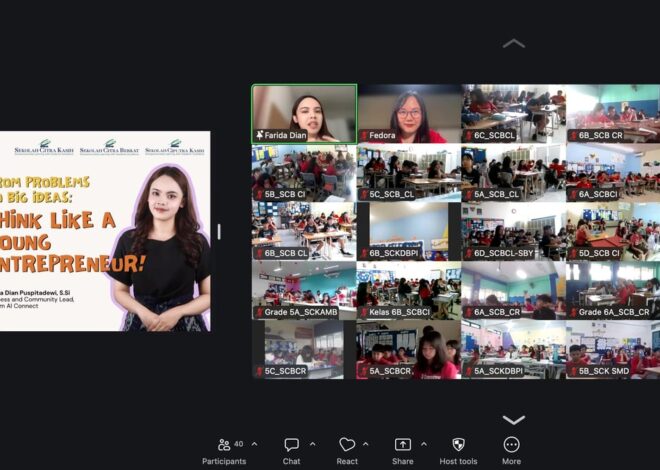 Telkom AI Connect Edukasi 450+ Siswa SD Tanamkan Pola Pikir Wirausaha Sejak Dini