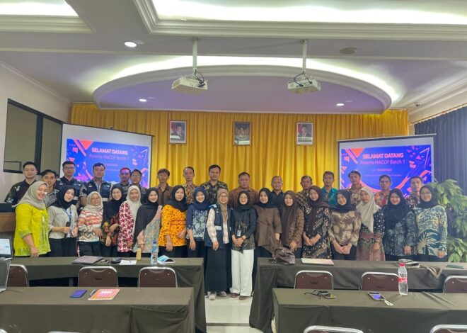 Dorong Standar Keamanan Pangan, SUCOFINDO Gelar Pelatihan bagi Satuan Pelayanan Pemenuhan Gizi