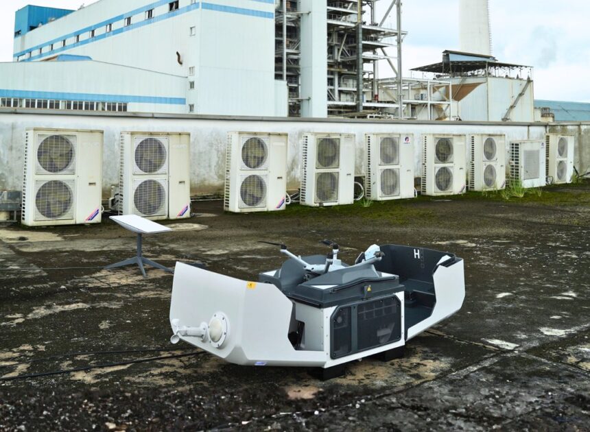 Inspeksi Thermal Otomatis Aset PLTU dengan DJI Dock 3