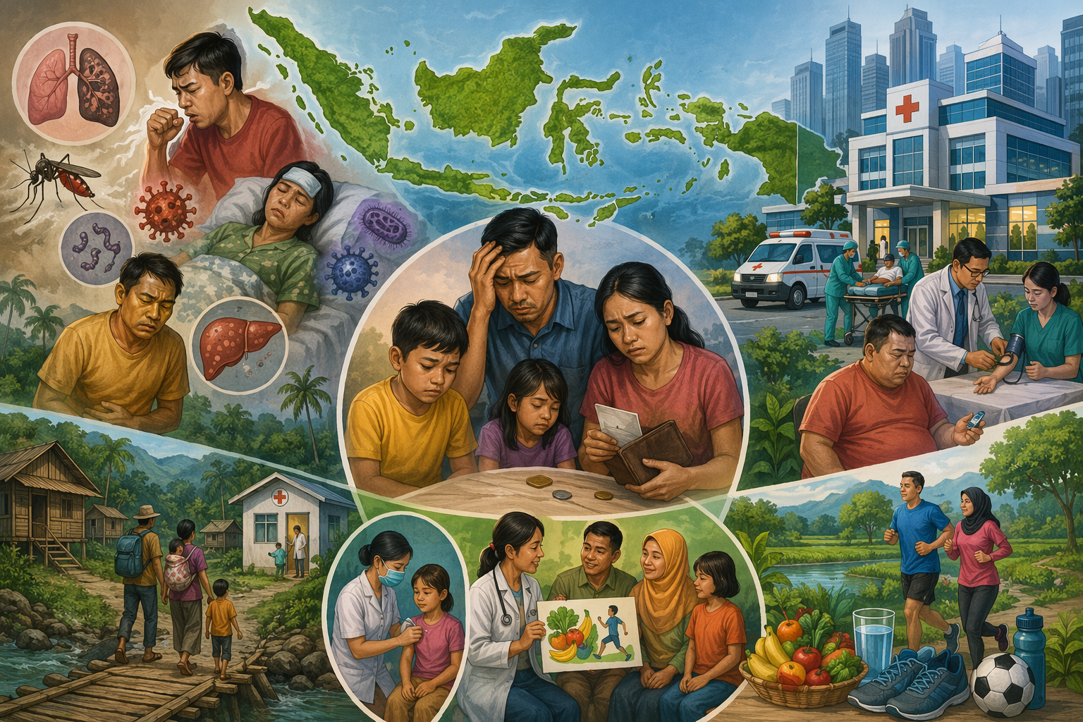 Tantangan Kesehatan Masyarakat di Indonesia dan Upaya Penanggulangannya