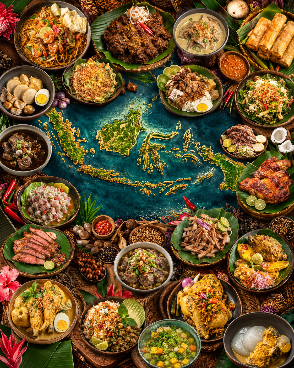 Makanan Khas Daerah dan Keunikan Setiap Provinsi di Indonesia