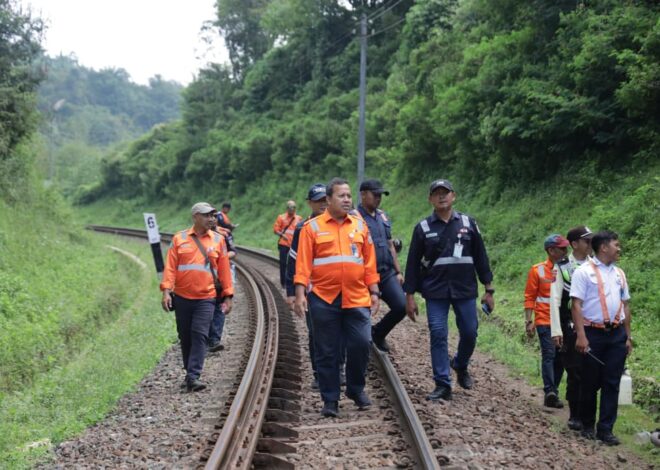 Jajaran Manajemen KAI Daop 2 Bandung Pastikan Keselamatan Perjalanan KA