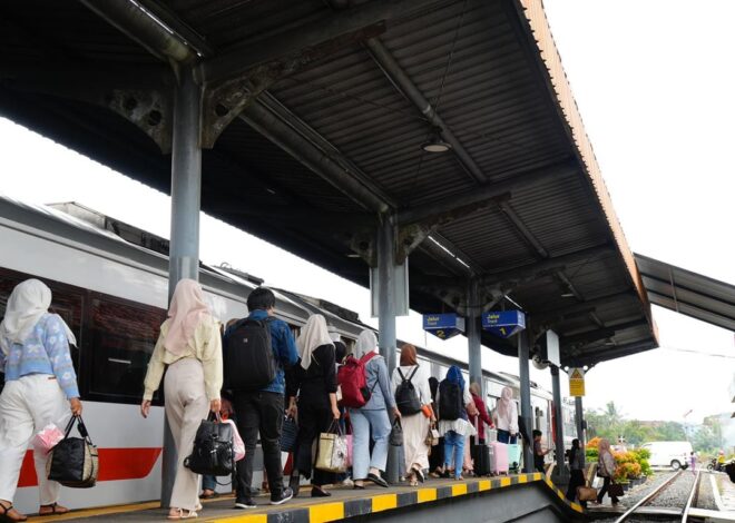 Libur Panjang Hari Buruh Internasional, KAI Divre IV Tanjungkarang Layani 11.967 Penumpang