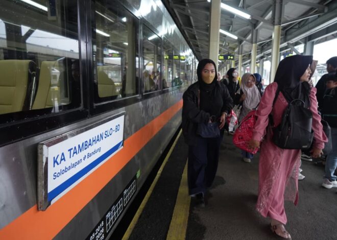 KAI Daop 2 Bandung Jalankan 2 KA Tambahan Selama Libur Panjang Kenaikan Yesus Kristus