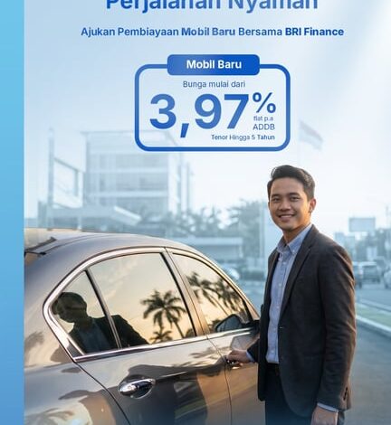 Temani Libur Panjang,  BRI Finance Hadirkan Solusi Pembiayaan Mobil Baru