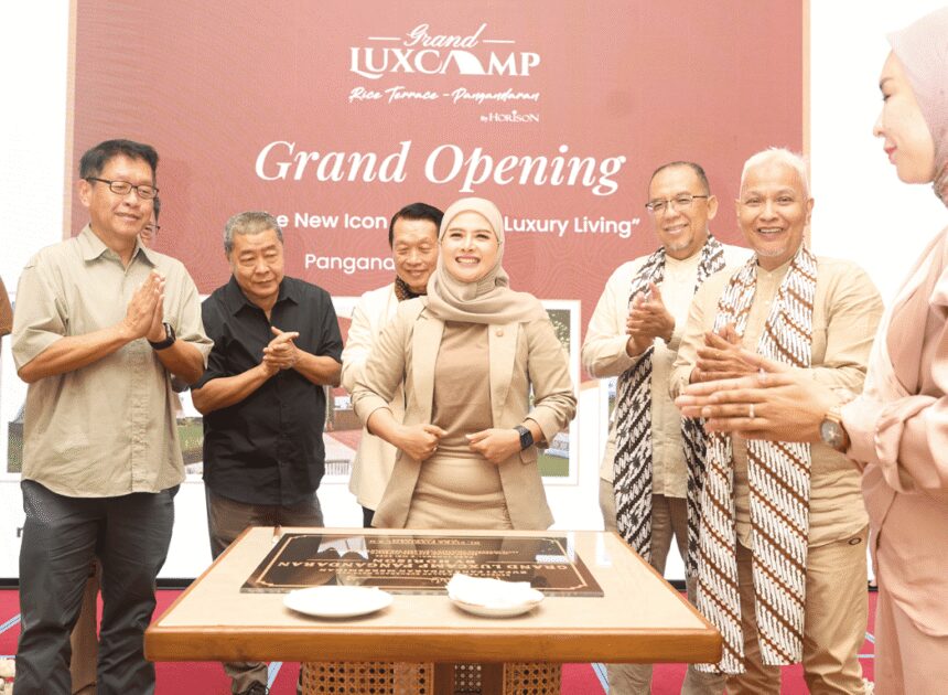 GRAND OPENING GRAND LUXCAMP RICE TERRACE PANGANDARAN BY HORISON HADIRKAN PENGALAMAN MENGINAP EKSKLUSIF DI TENGAH HAMPARAN SAWAH